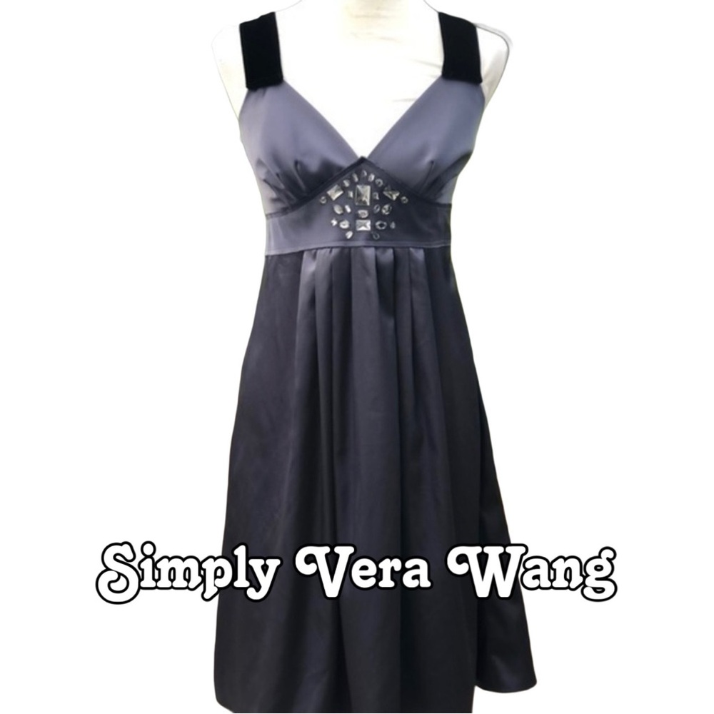 Simply Vera Vera Wang Satin Cocktail Dress